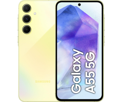 Smartfon Samsung Galaxy A55 5G 8/128GB 120Hz 25W Żółty